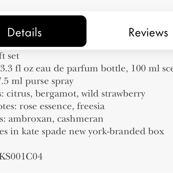 Kate Spade New York Citrus Floral Perfume Set BRAND NEW - Picture 2 of 4